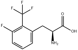 3-Fluoro-2-(trifluoroMethyl)-DL-phenylalanine, 97% Struktur