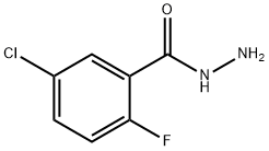 5-chloro-2-fluorobenzohydrazide Struktur