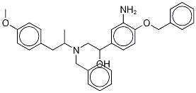 RAC-N-BENZYL-N-[2-HYDROXYL-2-(4-BENZYLOXY-3-AMINOPHENYL)-ETHYL]-3-(4-METHOXYPHENYL)-2-PROPYLAMINE-D6