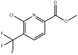Methyl 6-chloro-5-(trifluoroMethyl)picolinate Struktur