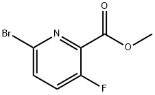 METHYL 6-BROMO-3-FLUOROPYRIDINE-2-CARBOXYLATE, 1214332-47-4, 結(jié)構(gòu)式
