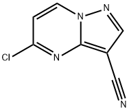 5-Chloropyrazolo[1,5-a]pyriMidine-3-carbonitrile Struktur