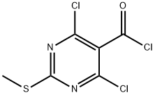 4,6-Dichloro-2-(Methylthio)pyriMidine-5-carbonyl Chloride price.
