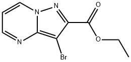 Ethyl 3-broMopyrazolo[1,5-a]pyriMidine-2-carboxylate Struktur