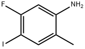 5-Fluoro-4-iodo-2-Methylaniline, 307306-08-7, 結(jié)構(gòu)式