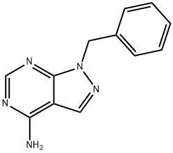 1-Benzyl-1H-pyrazolo[3,4-d]pyriMidin-4-aMine Struktur
