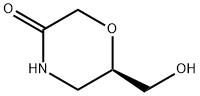 (R)-6-羥甲基-嗎啉-3-酮, 919286-65-0, 結(jié)構(gòu)式