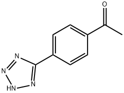 1-(4-(5H-tetrazol-5-yl)phenyl)ethanone Struktur