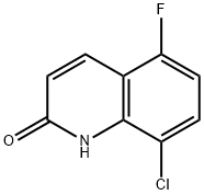 8-chloro-5-fluoro-1,2-dihydroquinolin-2-one Struktur