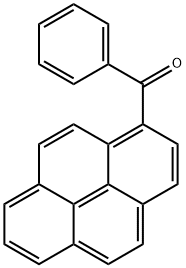 1-Benzoylpyren Struktur