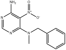 N4-benzyl-N4-methyl-5-nitropyrimidine-4,6-diamine Structure
