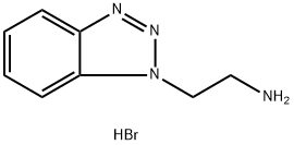 2-(1H-1,2,3-benzotriazol-1-yl)ethanamine hydrobromide Struktur