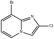 8-bromo-2-chloroimidazo[1,2-a]pyridine Struktur
