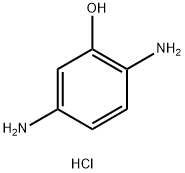 2,5-DIAMINOPHENOL 2HCL, 89691-80-5, 結(jié)構(gòu)式
