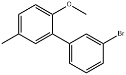 3-BROMO-2-METHOXY-5-METHYL-1,1-BIPHENYL Struktur