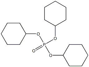 PHOSPHORIC ACID, TRICYCLOHEXYL ESTER 結(jié)構(gòu)式