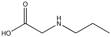 2-propylaminoacetic acid Structure