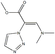 3-(Dimethylamino)-2-(1H-1,2,3-triazol-1-yl)acrylic acid methyl ester