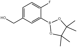 (4-fluoro-3-(4,4,5,5-tetramethyl-1,3,2-dioxaborolan-2-yl)phenyl)methanol