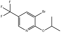 3-溴-2-異丙氧基-5-(三氟甲基)吡啶, 216766-04-0, 結(jié)構(gòu)式