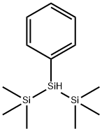 1,1,1,3,3,3-HEXAMETHYL-2-PHENYLTRISILANE Struktur