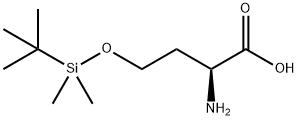 (S)-2-amino-4-(tert-butyldimethylsilyloxy)butanoic acid, 474023-97-7, 結(jié)構(gòu)式