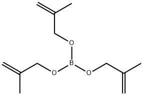 TRIMETHALLYL BORATE Struktur