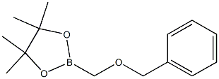 2-(ベンジルオキシメチル)-4,4,5,5-テトラメチル-1,3,2-ジオキサボロラン 化學(xué)構(gòu)造式