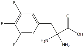 L-3,4,5-三氟苯基丙氨酸, , 結(jié)構(gòu)式