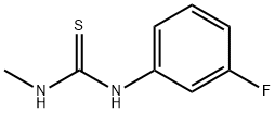 1-(3-FLUOROPHENYL)-3-METHYL-2-THIOUREA Struktur