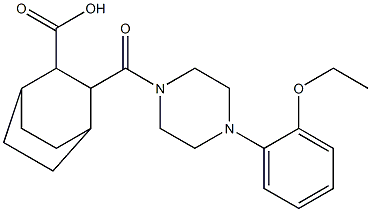 3-(4-(2-ethoxyphenyl)piperazine-1-carbonyl)bicyclo[2.2.2]octane-2-carboxylic acid