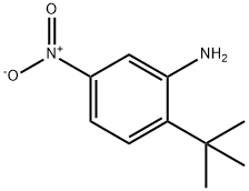 2-tert-Butyl-5-nitro-phenylamine Struktur
