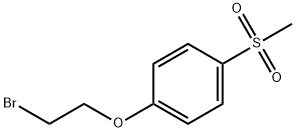 1-(2-bromoethoxy)-4-(methylsulfonyl)benzene Struktur
