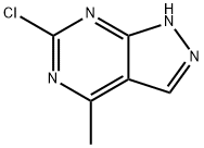 6-Chloro-4-methyl-1H-pyrazolo[3,4-d]pyrimidine Structure