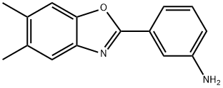 3-(5,6-dimethylbenzo[d]oxazol-2-yl)aniline Struktur
