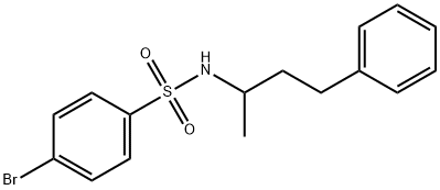 4-bromo-N-(4-phenylbutan-2-yl)benzenesulfonamide|