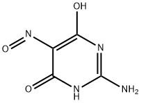 2-Amino-5-nitroso-4,6-pyrimidinediol, 55482-22-9, 結(jié)構(gòu)式