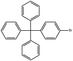 1-Bromo-4-trityl-benzene Structure