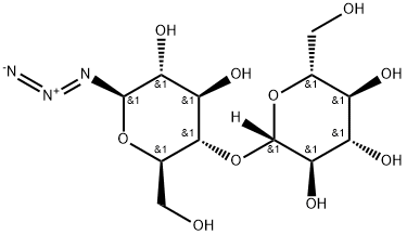 4-O-beta-D-Glucopyranosyl-beta-D-glucopyranosyl azide Structure