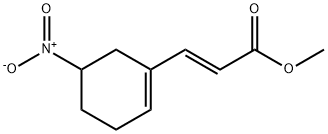 (E)-Methyl 3-(5-nitrocyclohex-1-en-1-yl)acrylate