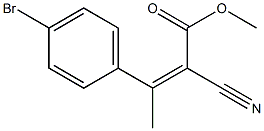 (Z)-methyl 3-(4-bromophenyl)-2-cyanobut-2-enoate