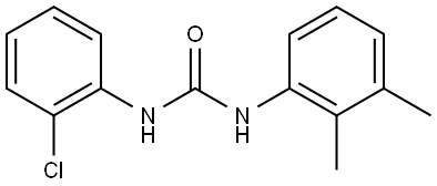 1-(2-CHLOROPHENYL)-3-(2,3-DIMETHYLPHENYL)UREA Struktur