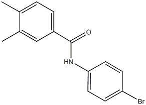 N-(4-bromophenyl)-3,4-dimethylbenzamide Structure