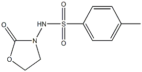 4-methyl-N-(2-oxo-1,3-oxazolidin-3-yl)benzenesulfonamide Structure
