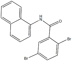 2,5-dibromo-N-(1-naphthyl)benzamide Structure