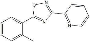 5-(2-methylphenyl)-3-pyridin-2-yl-1,2,4-oxadiazole