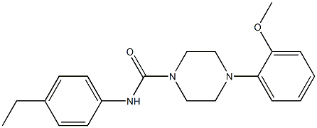 N-(4-ethylphenyl)-4-(2-methoxyphenyl)piperazine-1-carboxamide