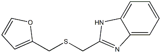 2-(furan-2-ylmethylsulfanylmethyl)-1H-benzimidazole