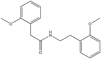 2-(2-methoxyphenyl)-N-[2-(2-methoxyphenyl)ethyl]acetamide|