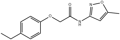 2-(4-ethylphenoxy)-N-(5-methyl-1,2-oxazol-3-yl)acetamide|